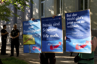 Kundgebung gegen die AfD, Berlin