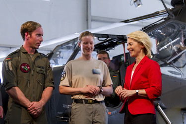 Luftfahrtmesse ILA in Schönefeld, Berlin