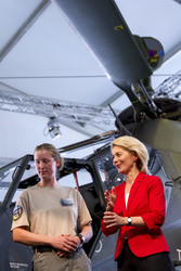 Luftfahrtmesse ILA in Schönefeld, Berlin