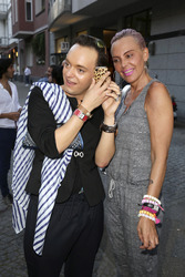 Charity-Event zur Versteigerung von Doreen Steinerts Herz, Berlin