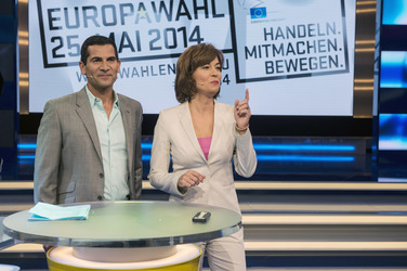 'Wie geht's, Europa?' ZDF-Fototermin, Berlin