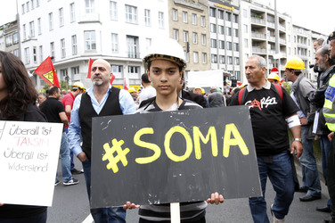 Demonstration gegen Erdogan, Köln