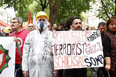 Demonstration gegen Erdogan, Köln