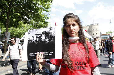 Demonstration gegen Erdogan, Köln