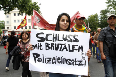 Demonstration gegen Erdogan, Köln