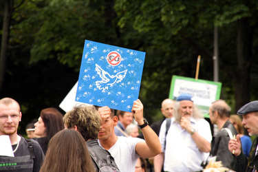 Demonstration gegen Monsanto, TTPI und für Tempelhof