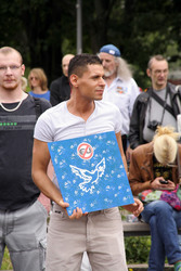 Demonstration gegen Monsanto, TTPI und für Tempelhof