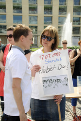 Demo zur Zwangsadoption in der DDR, Berlin