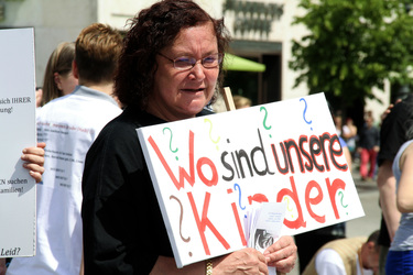 Demo zur Zwangsadoption in der DDR, Berlin
