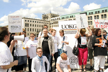 Demo zur Zwangsadoption in der DDR, Berlin