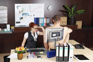 Büro / Office Bodypainting