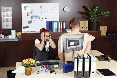Büro / Office Bodypainting