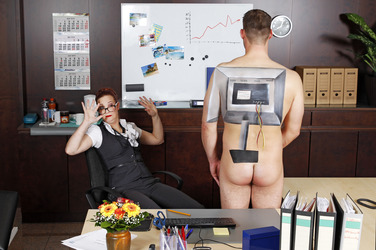 Büro / Office Bodypainting