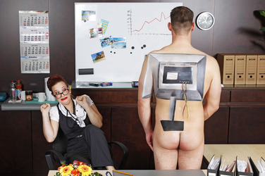 Büro / Office Bodypainting