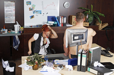 Büro / Office Bodypainting