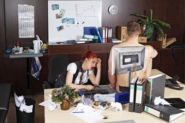 Büro / Office Bodypainting