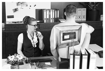 Büro / Office Bodypainting