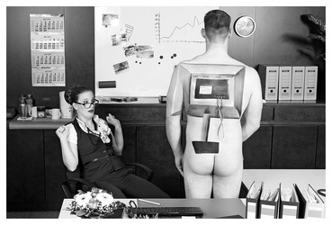 Büro / Office Bodypainting