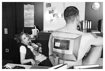 Büro / Office Bodypainting