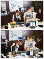 Büro / Office Bodypainting