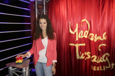 Miley Cyrus Wachsfigur bei Madame Tussauds, Berlin