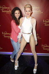 Miley Cyrus Wachsfigur bei Madame Tussauds, Berlin