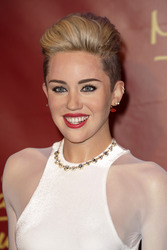 Miley Cyrus Wachsfigur bei Madame Tussauds, Berlin