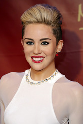 Miley Cyrus Wachsfigur bei Madame Tussauds, Berlin