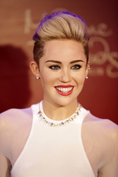 Miley Cyrus Wachsfigur bei Madame Tussauds, Berlin