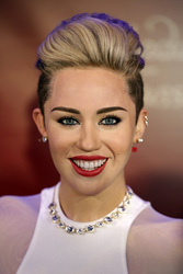 Miley Cyrus Wachsfigur bei Madame Tussauds, Berlin