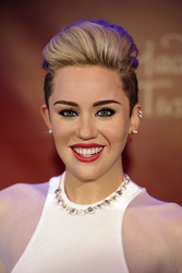 Miley Cyrus Wachsfigur bei Madame Tussauds, Berlin