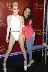 Miley Cyrus Wachsfigur bei Madame Tussauds, Berlin