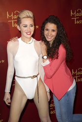 Miley Cyrus Wachsfigur bei Madame Tussauds, Berlin