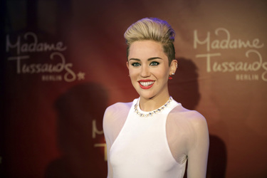 Miley Cyrus Wachsfigur bei Madame Tussauds, Berlin