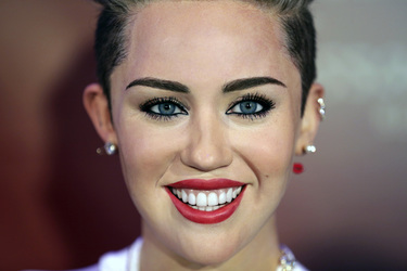 Miley Cyrus Wachsfigur bei Madame Tussauds, Berlin