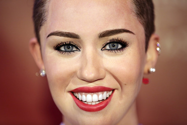Miley Cyrus Wachsfigur bei Madame Tussauds, Berlin