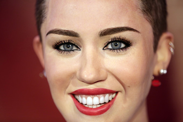 Miley Cyrus Wachsfigur bei Madame Tussauds, Berlin