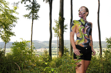 Waldgeist / Forest Spirit Bodypainting