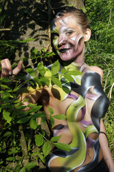 Waldgeist / Forest Spirit Bodypainting