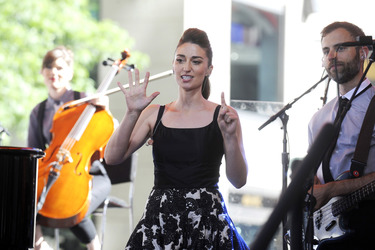 Sara Bareilles in der NBC-Show 'Today', New York