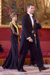 Gala-Dinner für Präsident Enrique Pena Nieto, Madrid