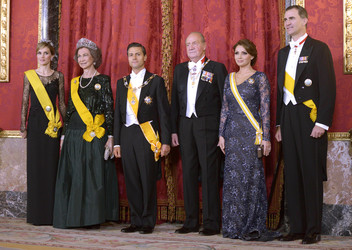Gala-Dinner für Präsident Enrique Pena Nieto, Madrid