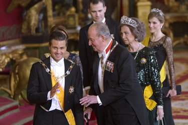 Gala-Dinner für Präsident Enrique Pena Nieto, Madrid