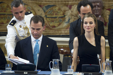 Prinz Felipe von Spanien und Prinzessin Letizia von Spanien, Madrid