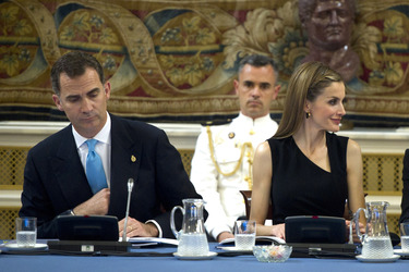 Prinz Felipe von Spanien und Prinzessin Letizia von Spanien, Madrid