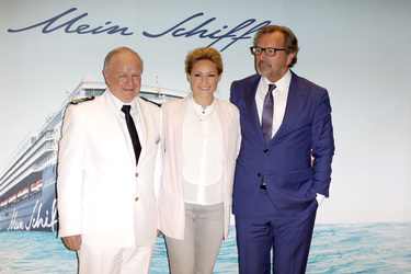 Presskonfernez zu Taufe der 'Mein Schiff 3', Hamburg