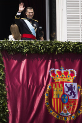 Vereidigung von König Felipe VI. von Spanien, Madrid