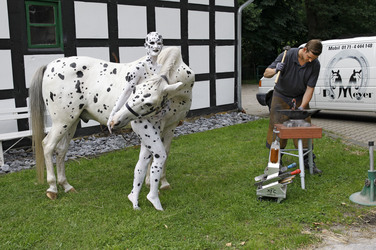 Hufschmied / Farrier Bodypainting