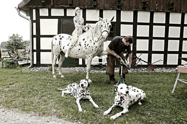 Hufschmied / Farrier Bodypainting