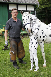 Hufschmied / Farrier Bodypainting